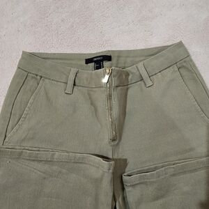 Forever 21 Olive Green Utility Pants